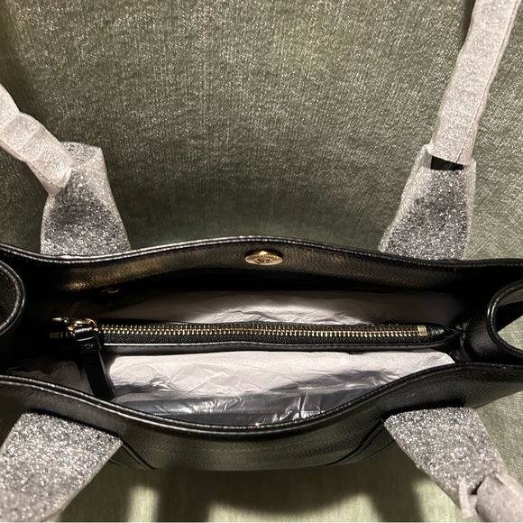 Donna Karan Black Structured Tote NEW WITH TAGS NWT - Picture 5 of 13